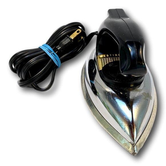 Westinghouse Toy Iron Original Box Circa 1950's Tested Working Made USA - Picture 2 of 9